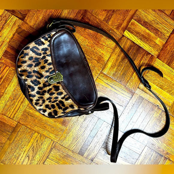 Patricia Nash Bags Patricia Nash Leopard And Leather Bag Poshmark